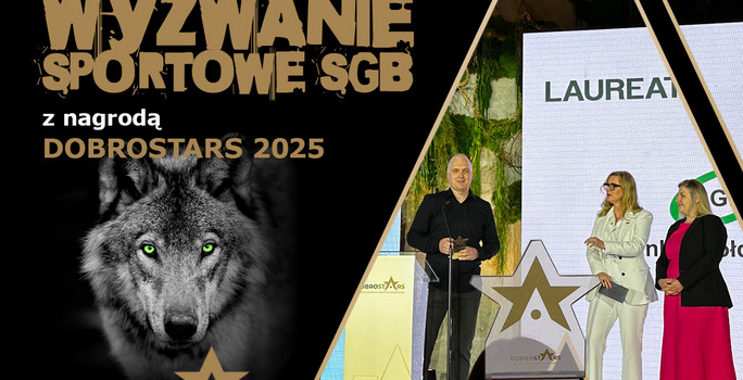 Wyzwanie Sportowe SGB z nagrodą DOBROSTARS!