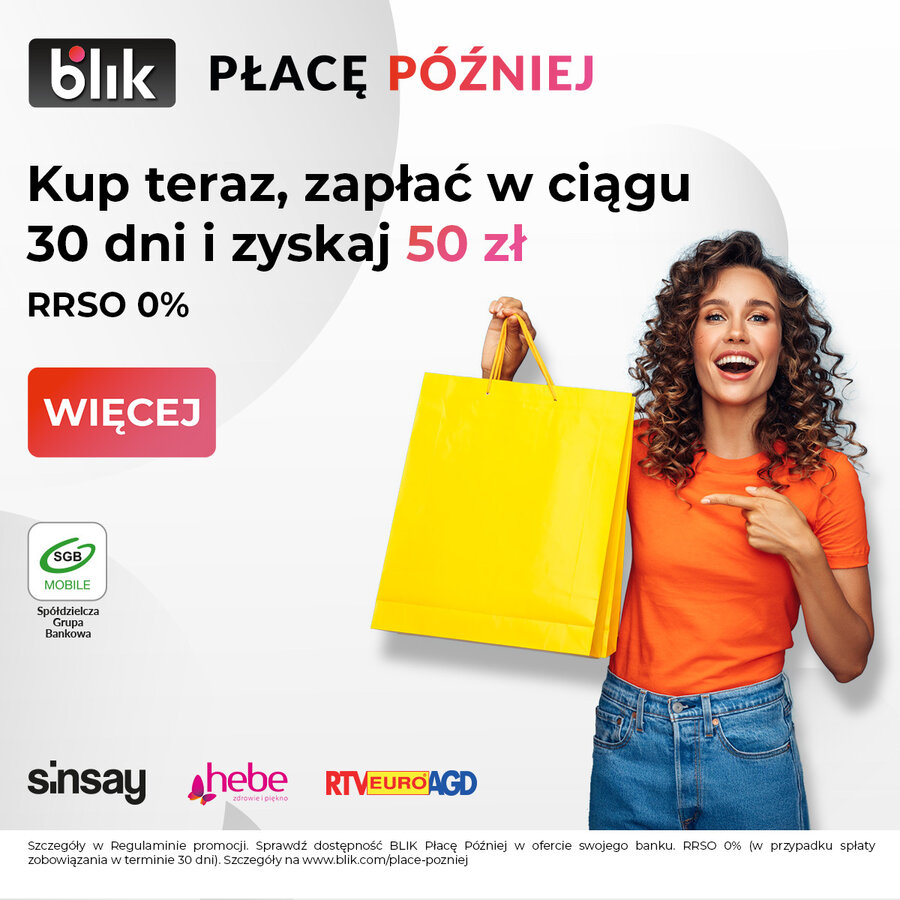 BLIK Płacę Później!