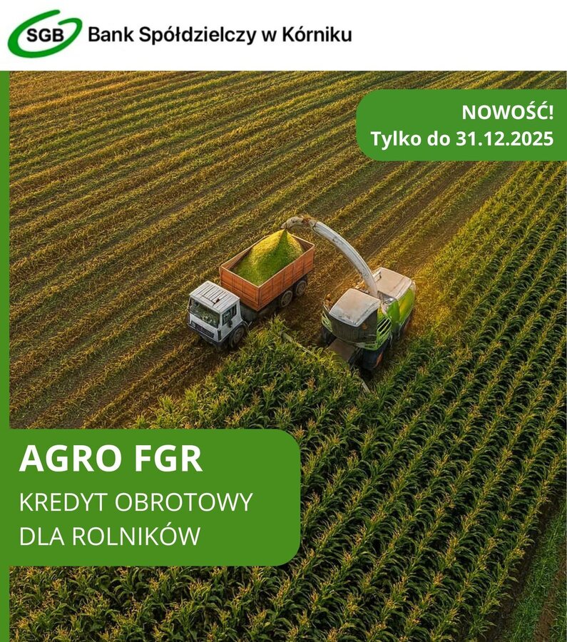 Świetna wiadomość dla rolników!